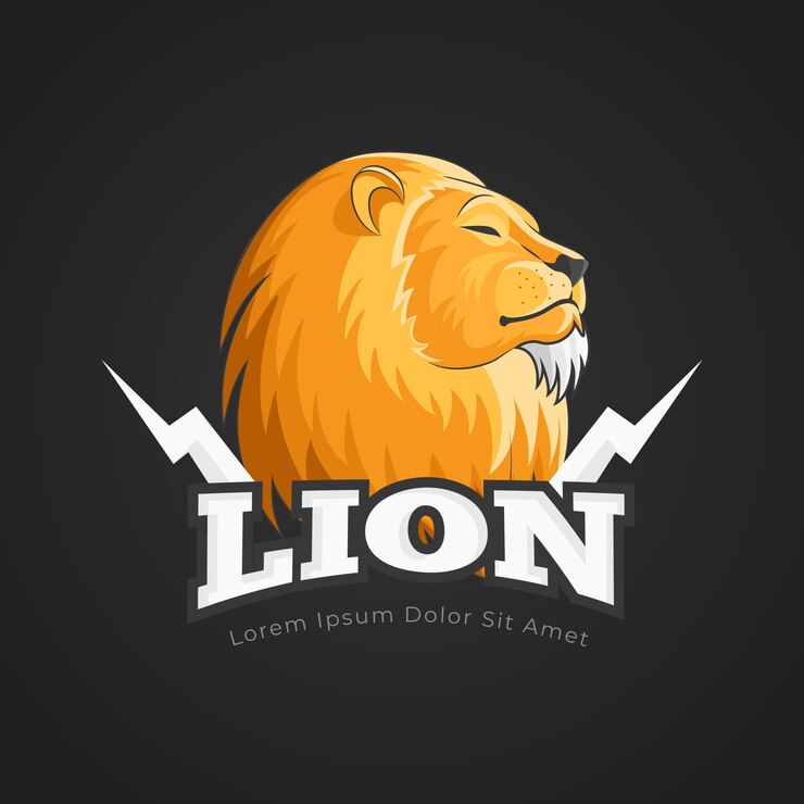 Vettore gratuito modello di logo della mascotte