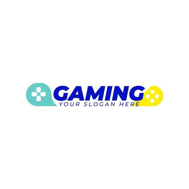 Modello di logo per il gioco