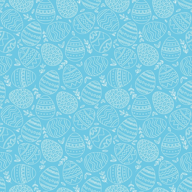 Modello di Pasqua disegnato a mano