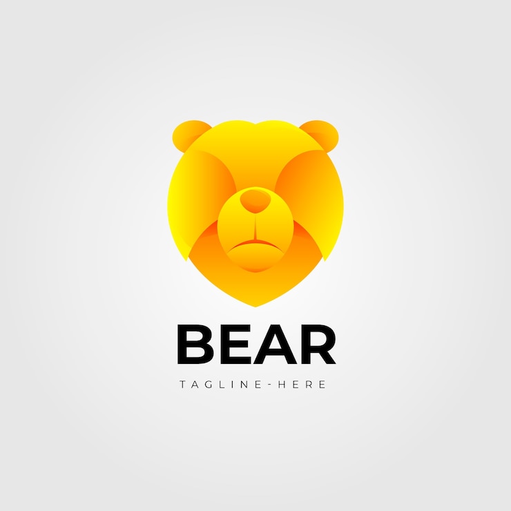 Vettore gratuito modello di progettazione del logo animale