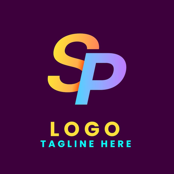 Vettore gratuito modello di progettazione del logo della lettera monogramma