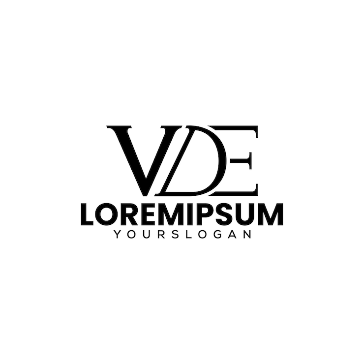 Vettore gratuito modello di progettazione del logo per la pesca con amo