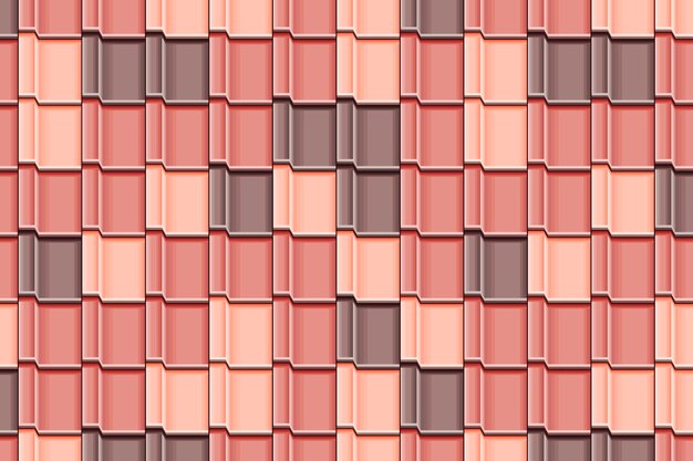 Modello di tegola design piatto
