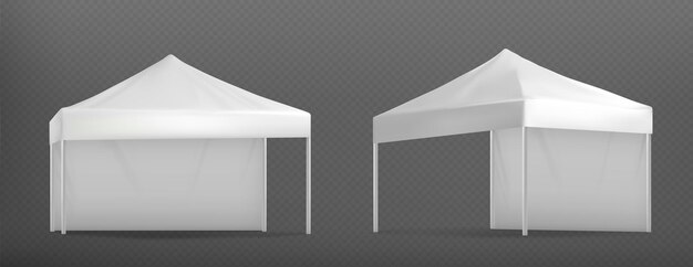 Modello di tenda bianca per eventi Marquee canopy stand