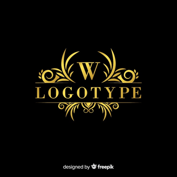 Vettore gratuito modello elegante logo ornamentale