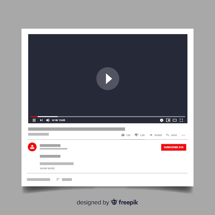 Vettore gratuito modello realistico lettore multimediale