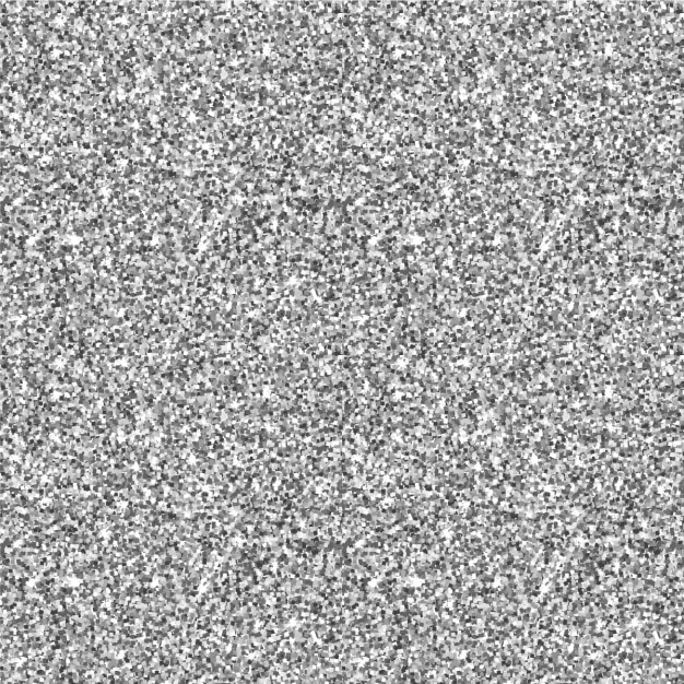 Vettore gratuito modello senza cuciture glitter argento
