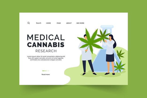Modello web di ricerca sulla cannabis medica