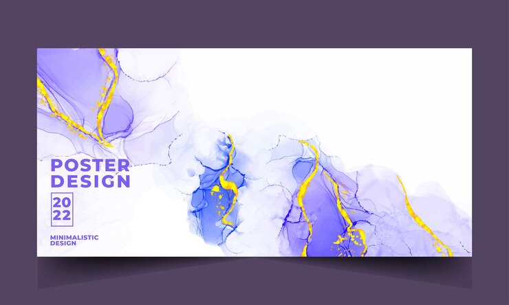 Vettore gratuito moderno design creativo sfondo marmo texture inchiostro alcolico illustrazione vettoriale