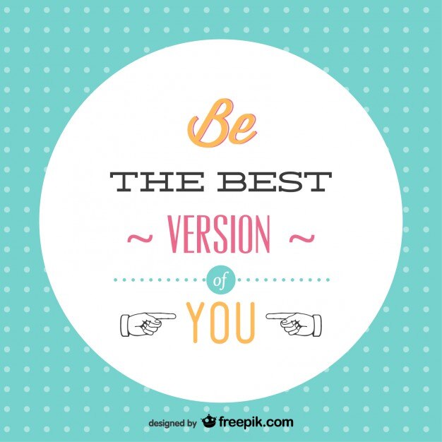 Vettore gratuito motivazionale design tipografico retrò