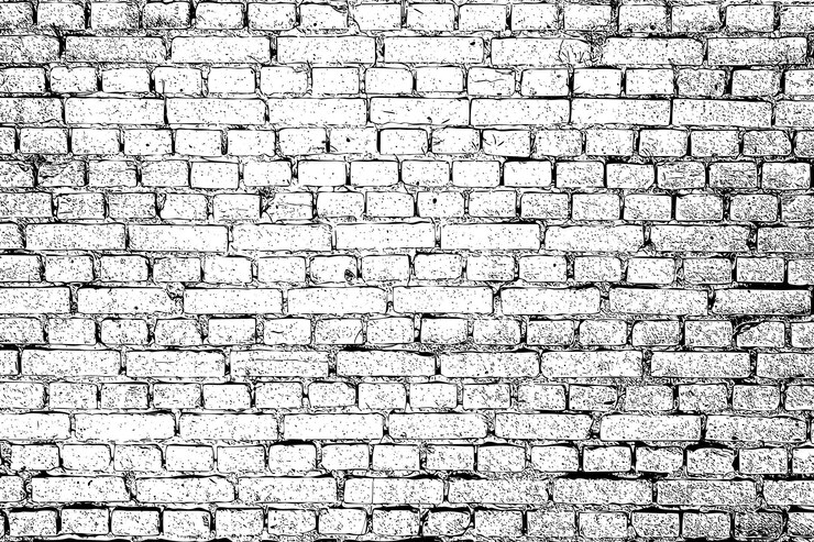 Vettore gratuito muro di mattoni