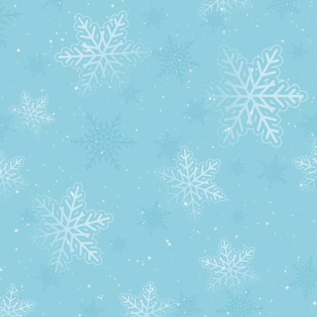 Natale decorativo con disegno a fiocco di neve