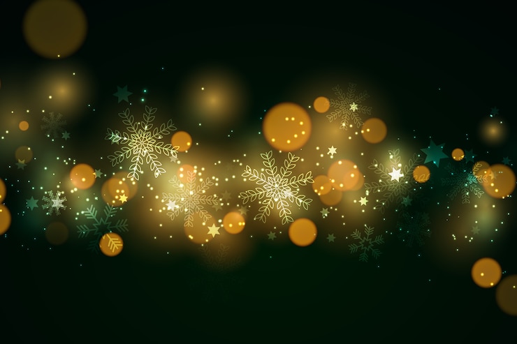Vettore gratuito natale scintillante sfondo