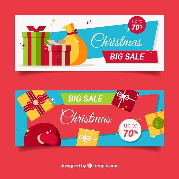 Natale vendita banner