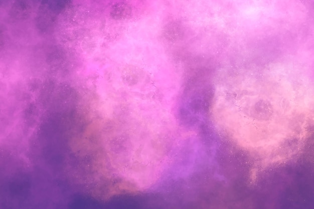 Nebulosa rosa e viola