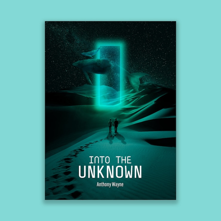 Vettore gratuito nella copertina del libro sconosciuto di wattpad