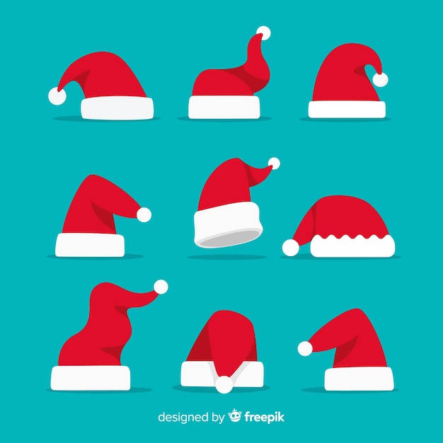 Pack di cappelli di Babbo Natale