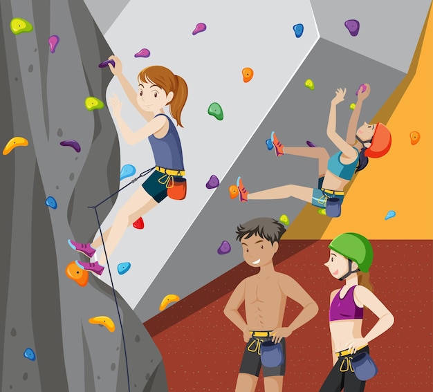 Palestra di arrampicata indoor