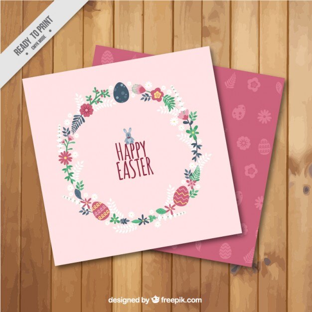 Pasqua Carta Rosa Giorno