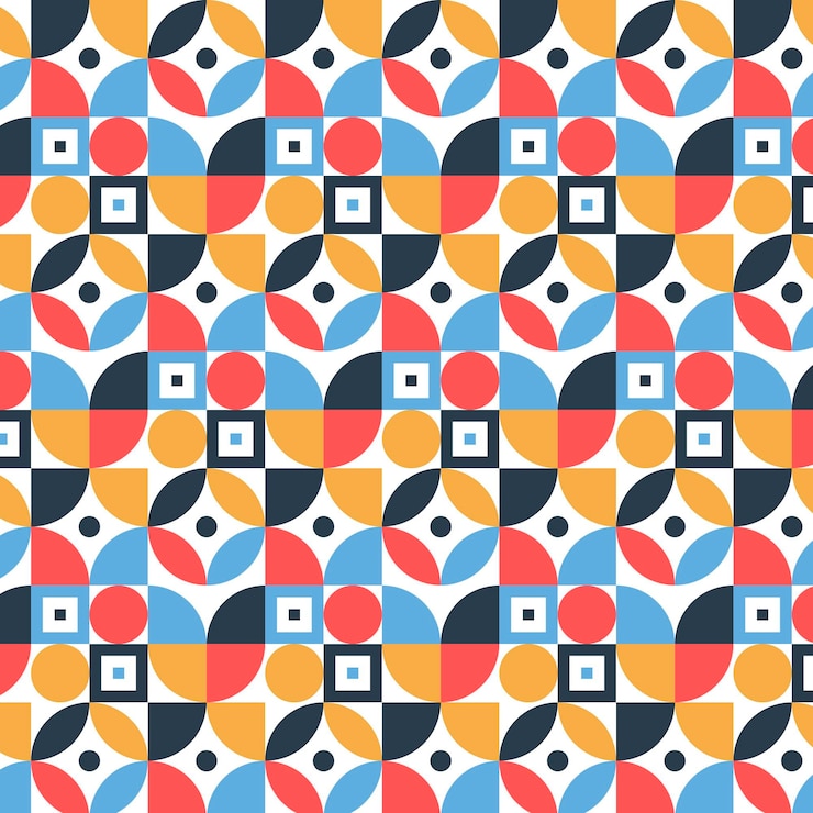 Vettore gratuito patten design scandinavo design piatto