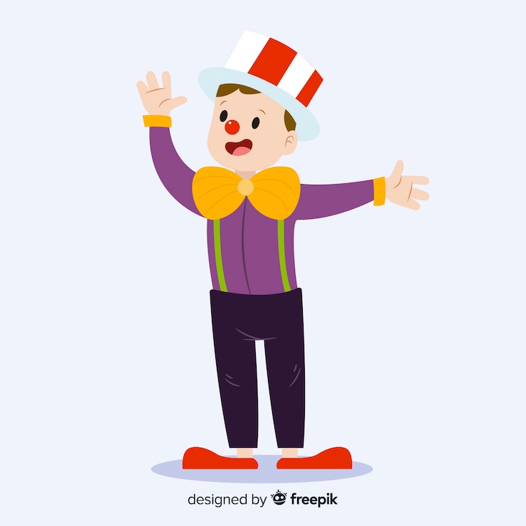 Vettore gratuito personaggi di carnevale che indossano costumi