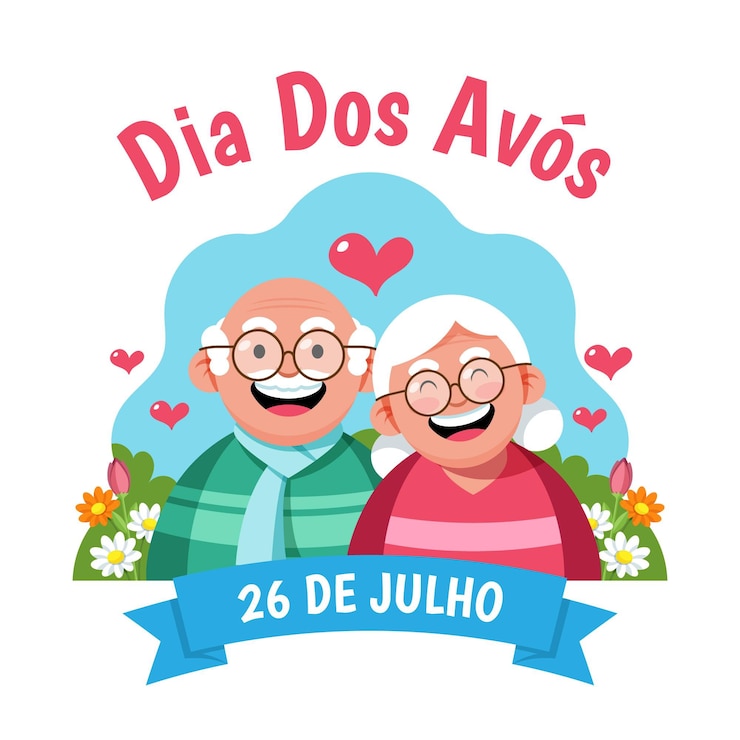 Vettore gratuito piatto dia dos avos illustrazione