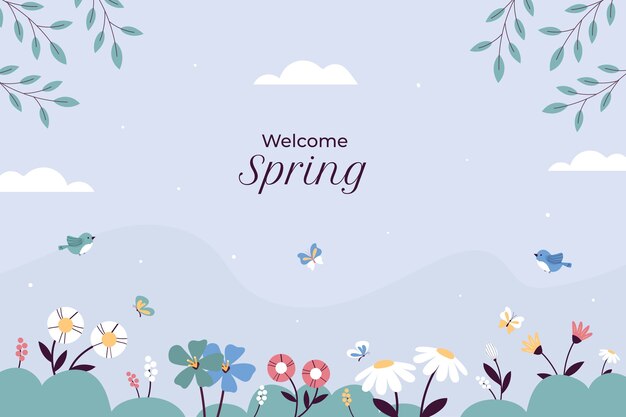 Piatto Spring Background