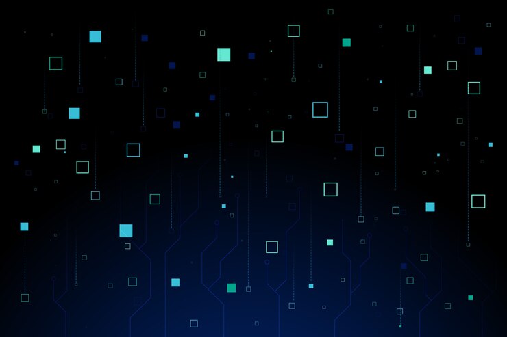 Vettore gratuito pixel pioggia sfondo astratto