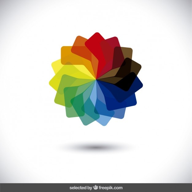 Vettore gratuito polygonal riassunto logo