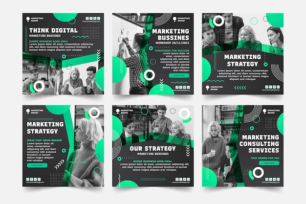 Post di marketing aziendale su Instagram