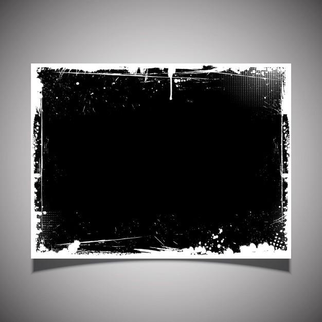 Vettore gratuito poster con un grunge background