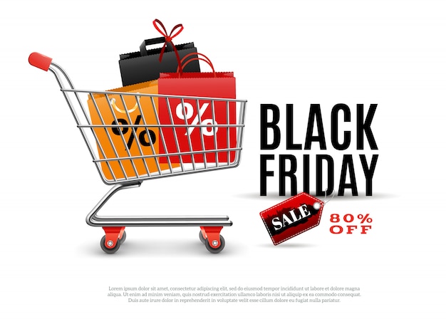 Poster di vendita Black Friday