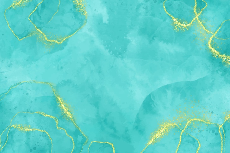 Vettore gratuito priorità bassa della menta dell'acquerello