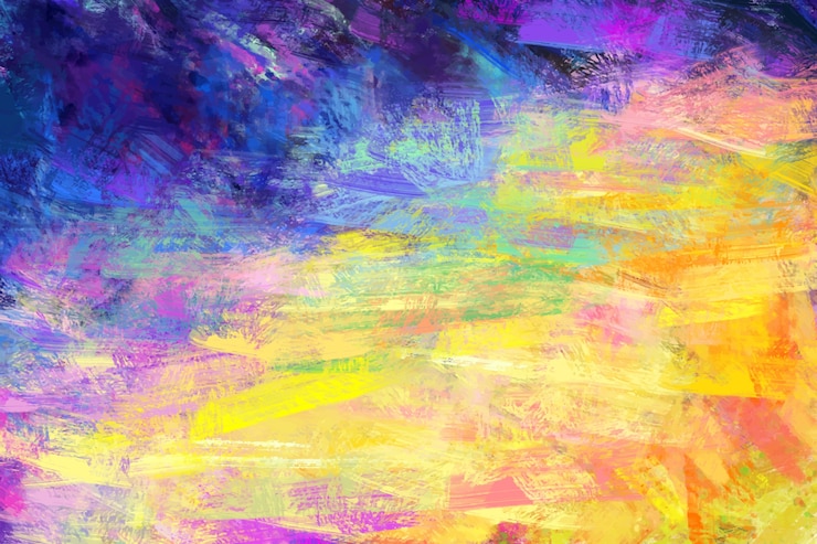 Vettore gratuito priorità bassa della pittura a olio dell'acquerello