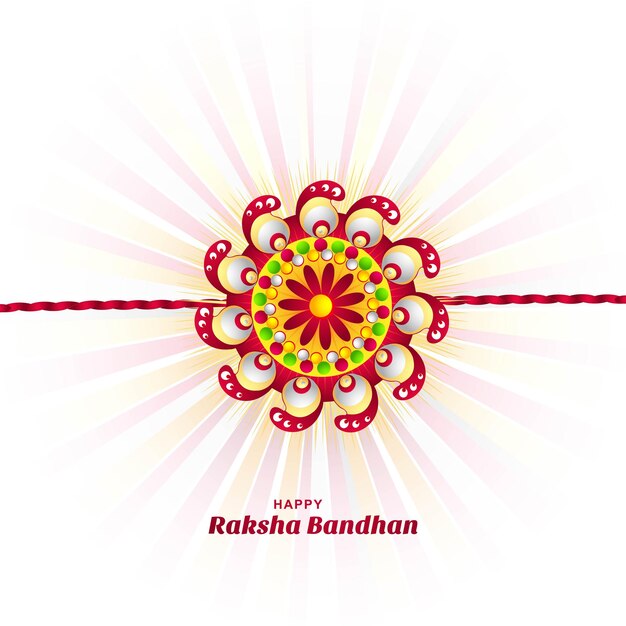 Priorità bassa tradizionale indù della carta del festival di raksha bandhan