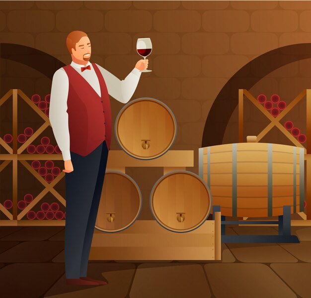 Produzione di vino