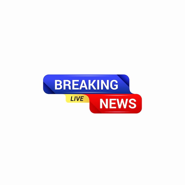 Vettore gratuito progettazione del logo delle ultime notizie in gradiente