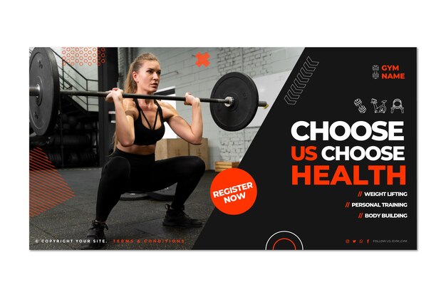 Progettazione del modello di annuncio facebook del personal trainer