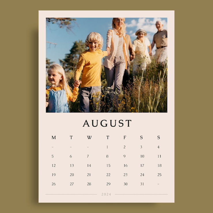 Vettore gratuito progettazione del modello di calendario