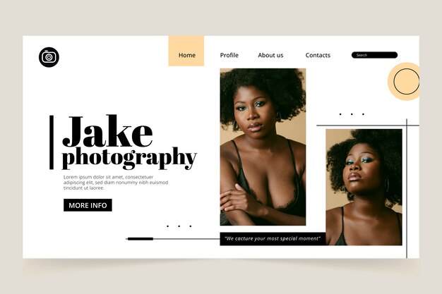 Progettazione del modello di studio fotografico
