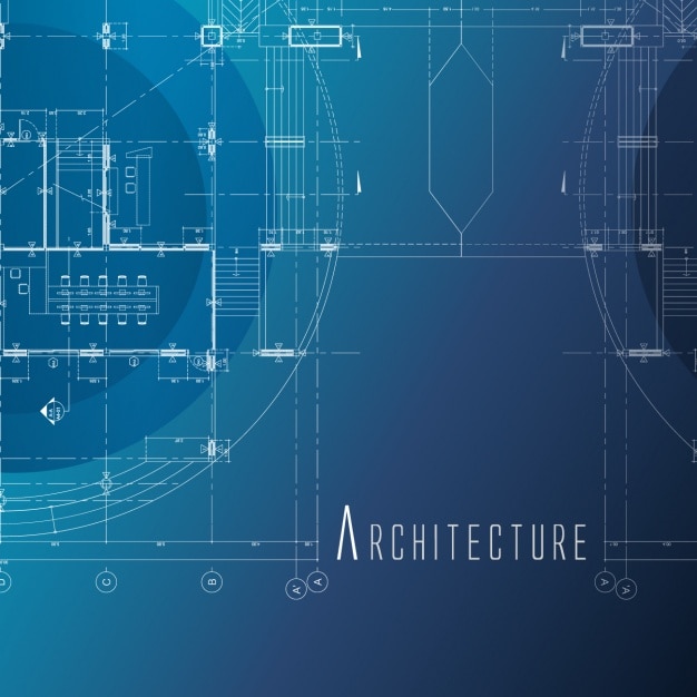 Vettore gratuito progettazione di sfondo architettonico