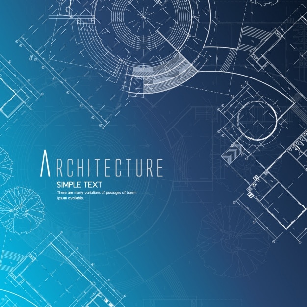 Vettore gratuito progettazione di sfondo architettonico