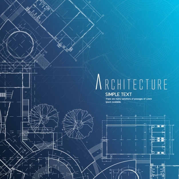 Vettore gratuito progettazione di sfondo architettonico