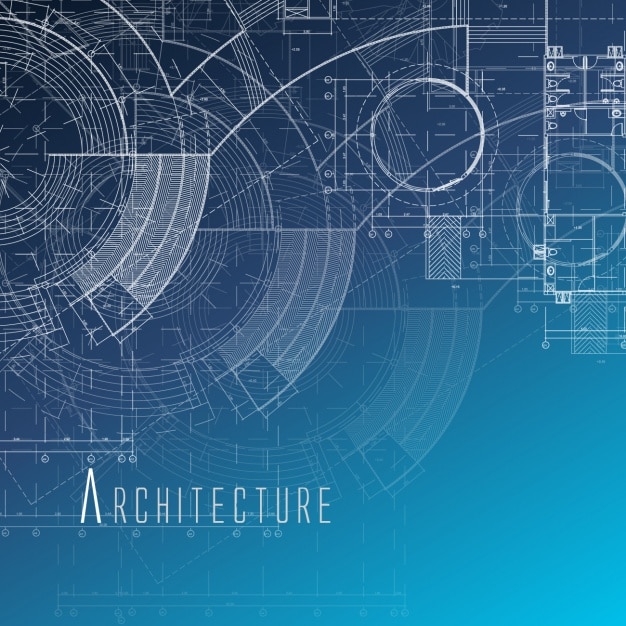 Vettore gratuito progettazione di sfondo architettonico