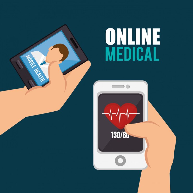 Vettore gratuito progettazione medica online