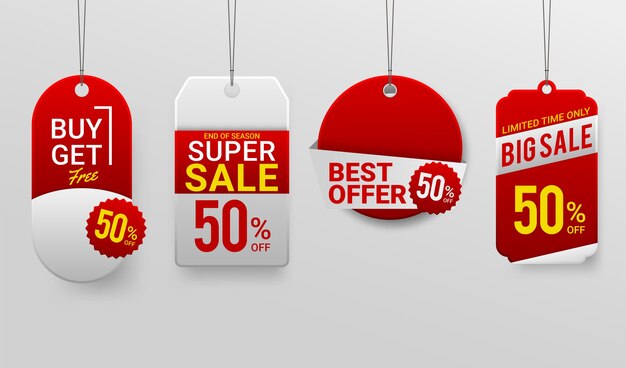 Promozione Vendita contrassegna le migliori offerte