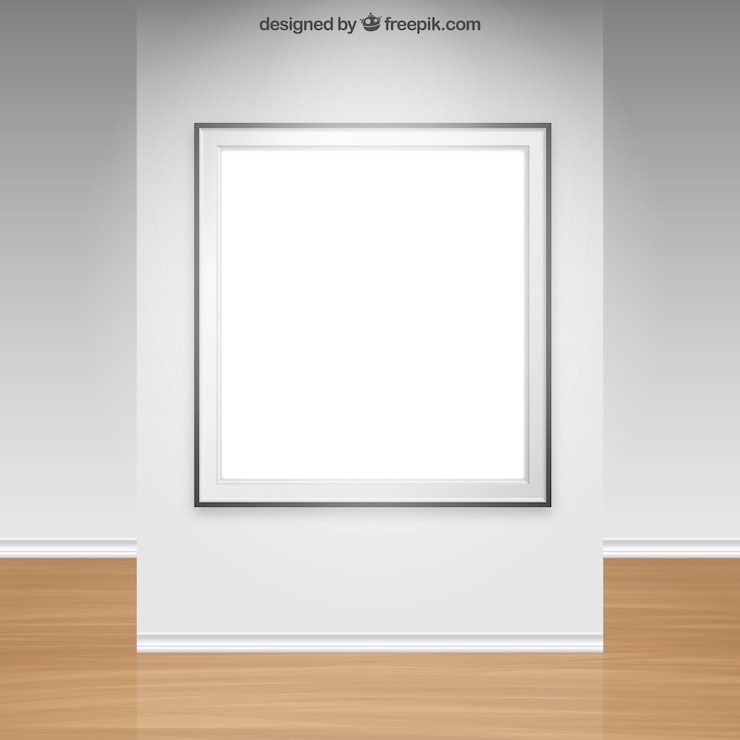 Vettore gratuito quadro vuoto