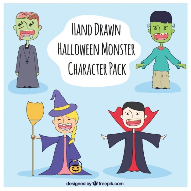 Quattro costumi raccapriccianti per halloween