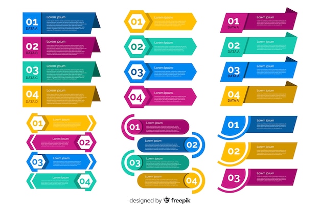 Raccolta di affari di elementi di infografica