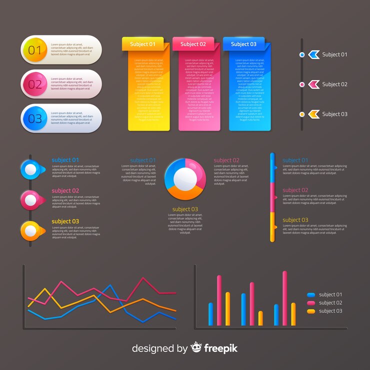 Vettore gratuito raccolta di elementi infografici
